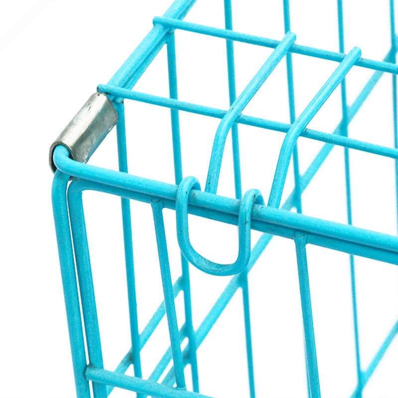 Kandang anjing logam kawat lipat Kandang anjing logam kawat lipat