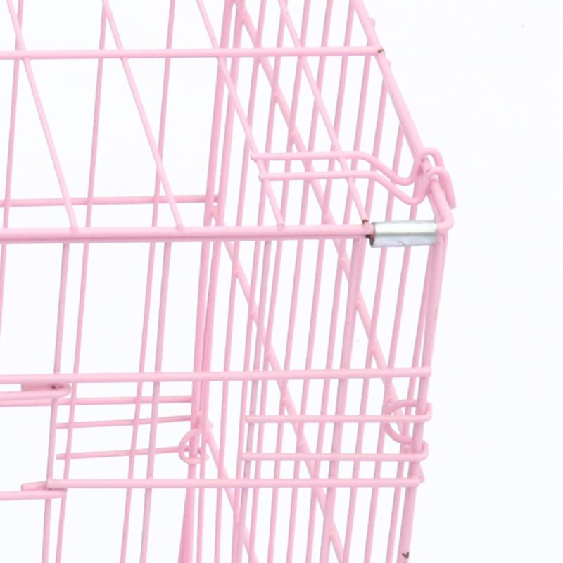 Kandang anjing logam kawat lipat Kandang anjing logam kawat lipat