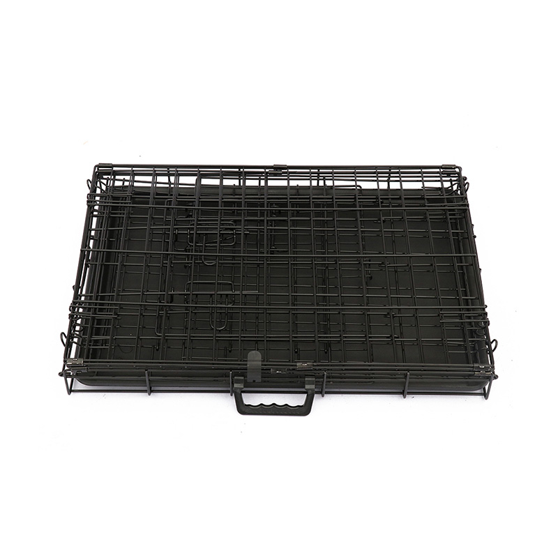 Kandang anjing logam kawat lipat Kandang anjing logam kawat lipat