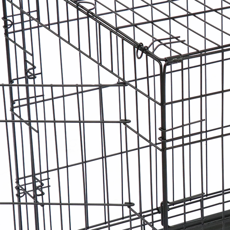 Kandang anjing logam kawat lipat Kandang anjing logam kawat lipat