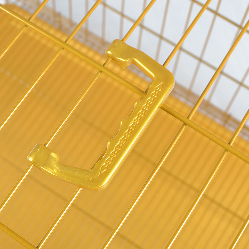 Kandang anjing logam kawat lipat Kandang anjing logam kawat lipat