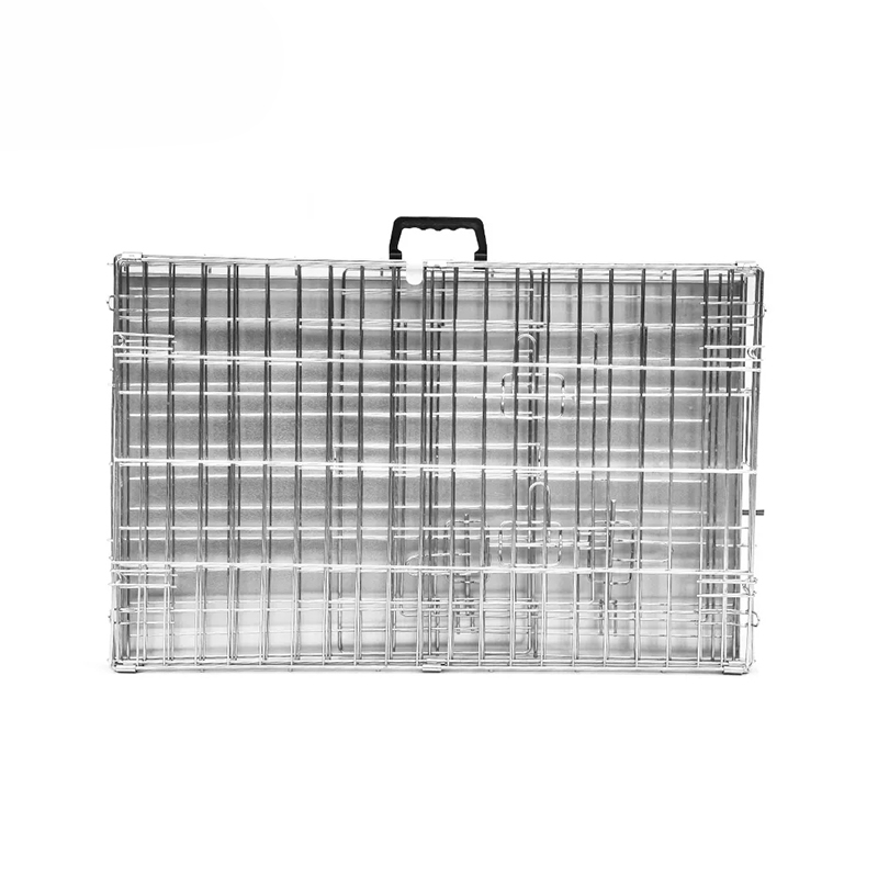 Kandang anjing logam kawat lipat Kandang anjing logam kawat lipat