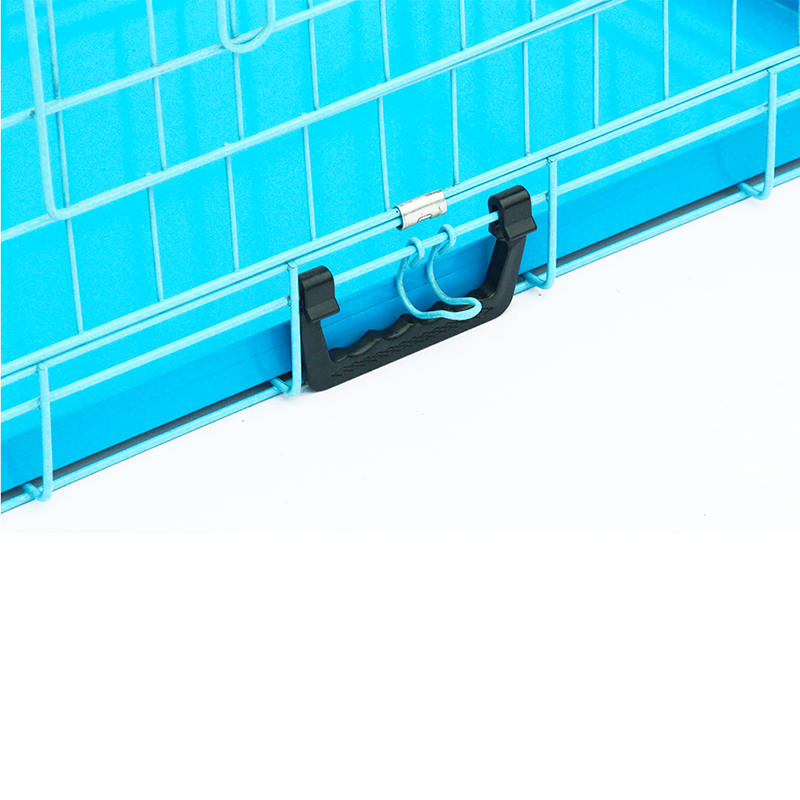 Kandang anjing logam kawat lipat Kandang anjing logam kawat lipat