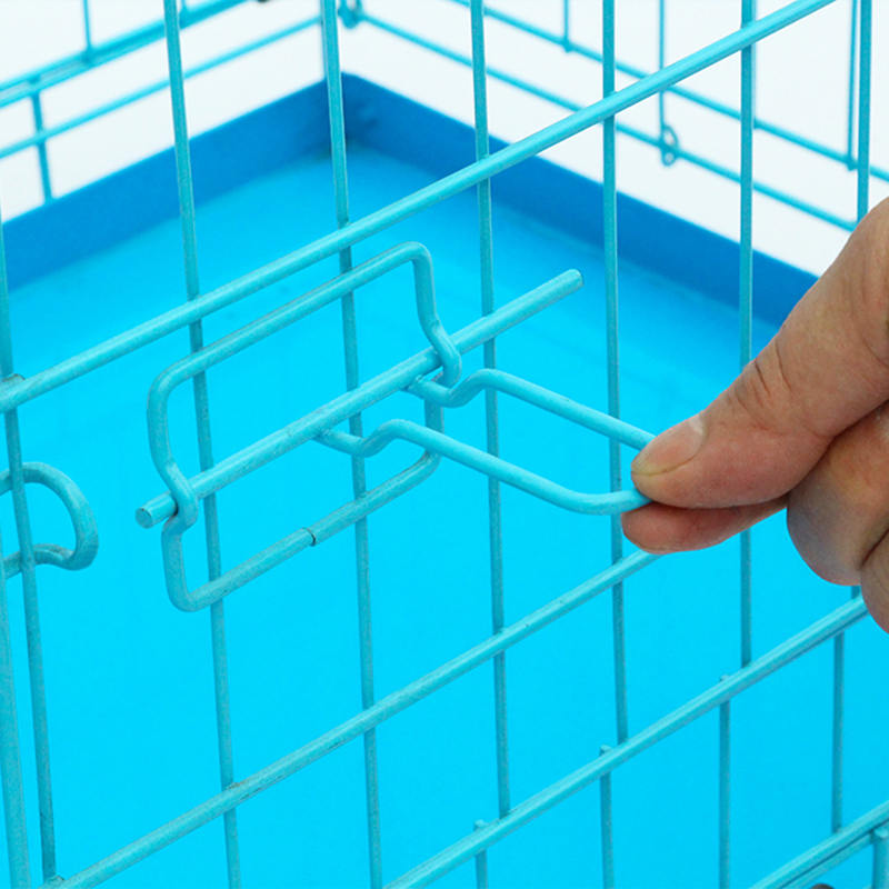 Kandang anjing logam kawat lipat Kandang anjing logam kawat lipat