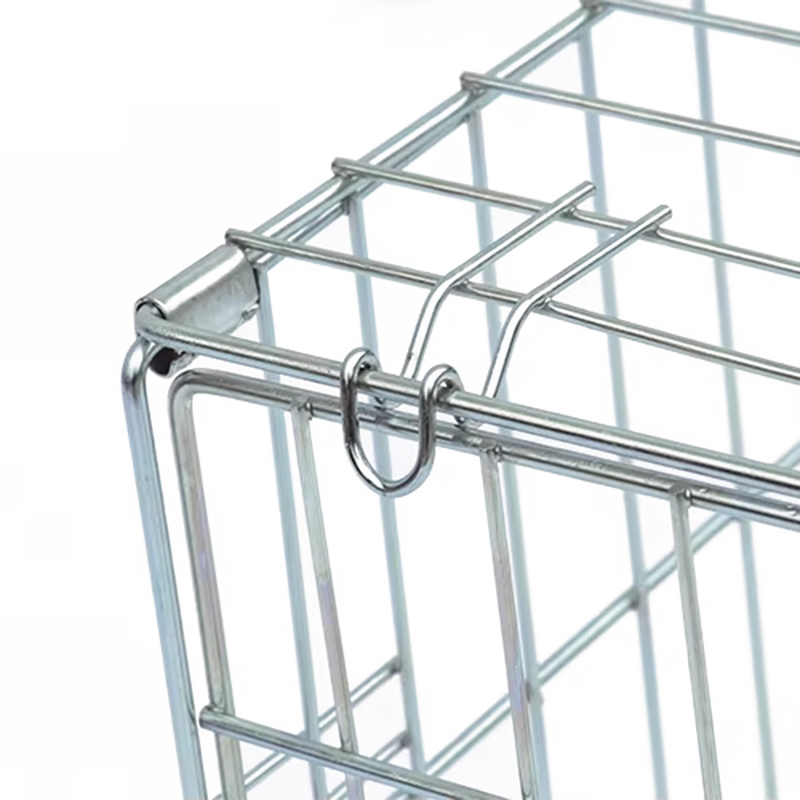 Kandang anjing logam kawat lipat Kandang anjing logam kawat lipat