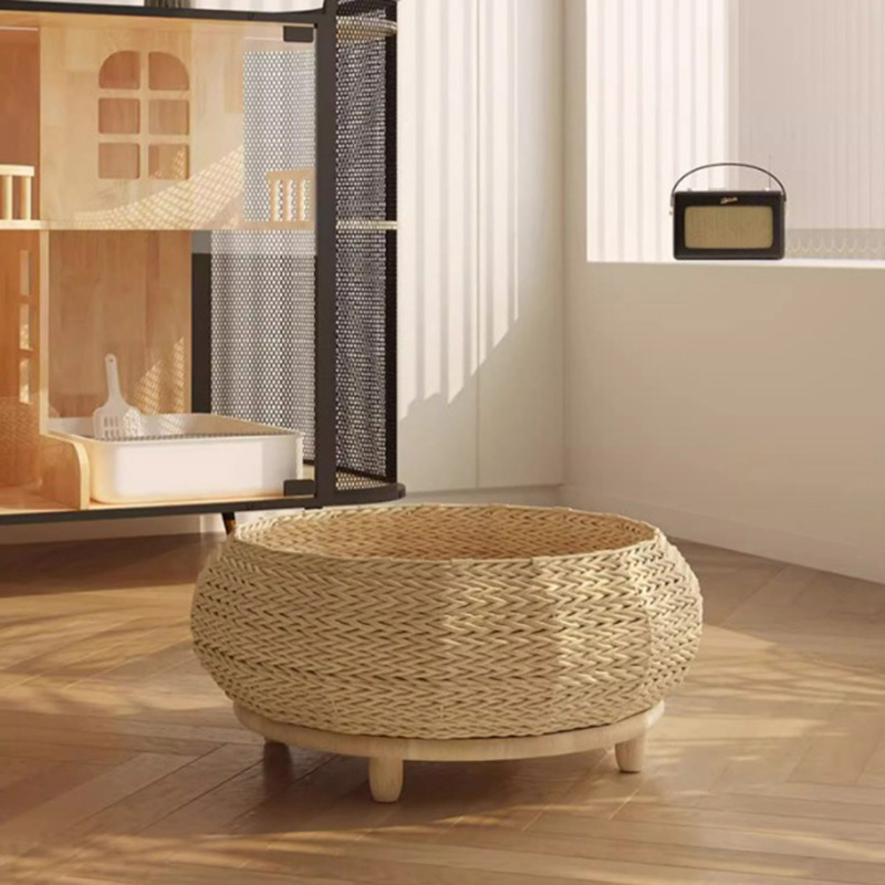 Sarang kertas kraft buatan tangan sarang ranjang anjing tenunan anjing Sarang kertas kraft buatan tangan sarang ranjang anjing tenunan anjing