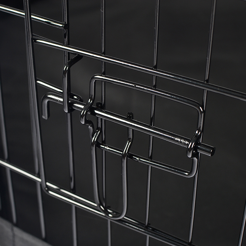 8-panel lipat kawat logam metal playpen dengan penutup atas dan bantalan bawah 8-panel lipat kawat logam metal playpen dengan penutup atas dan bantalan bawah