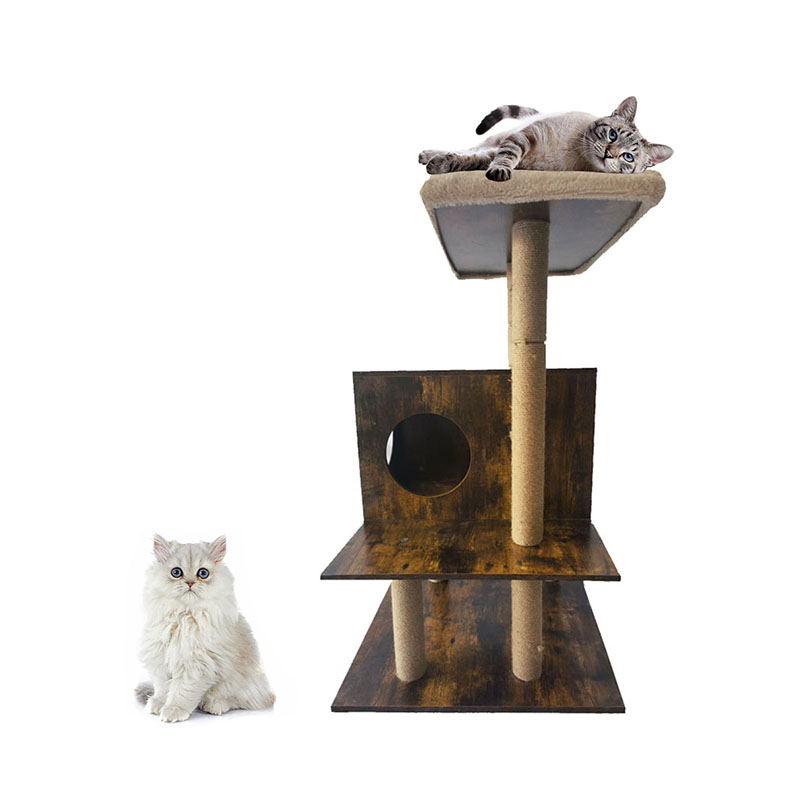 Menara Kayu Kucing Rumah Sisal Gores Posts Kucing Panjat Panjat Bingkai Menara Kayu Kucing Rumah Sisal Gores Posts Kucing Panjat Panjat Bingkai