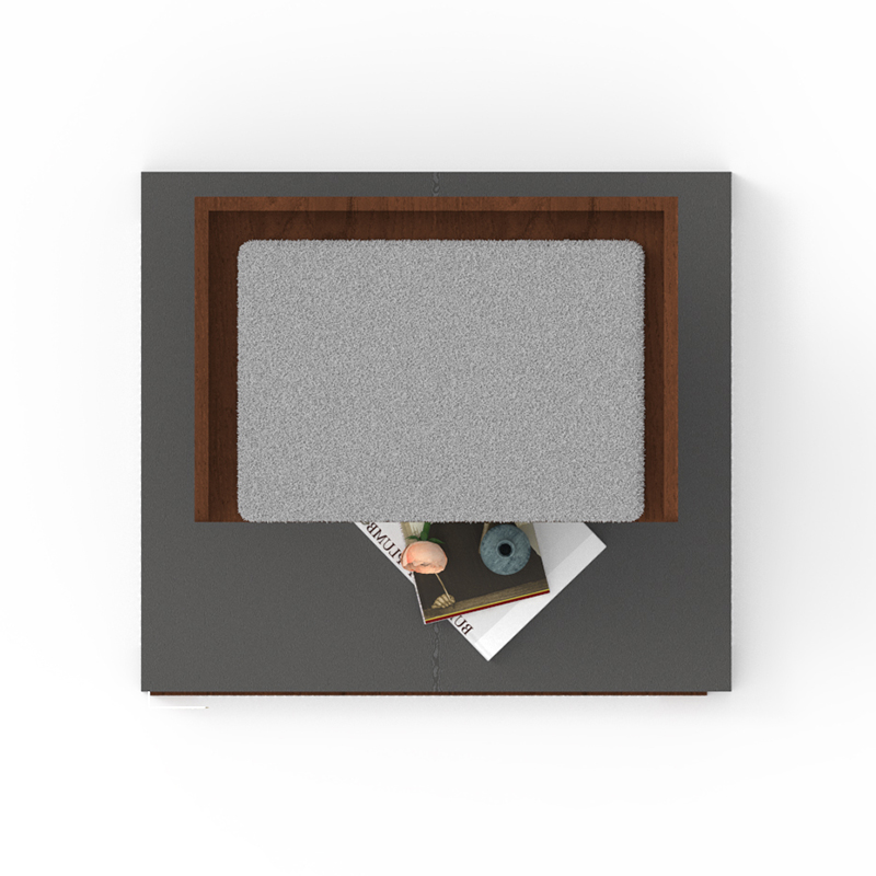 Kayu Kayu Tersembunyi Furniture Kandang Kucing dengan Kabinet Sampah Kayu Kayu Tersembunyi Furniture Kandang Kucing dengan Kabinet Sampah