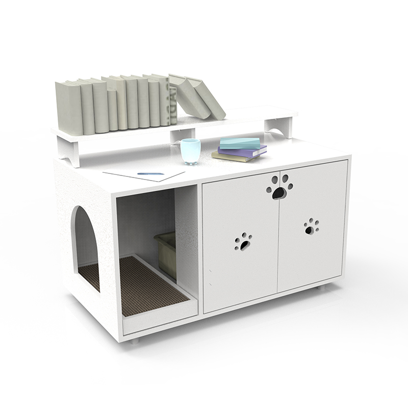 Furnitur kamar mandi kucing besar tiang kabinet tersembunyi furnitur kandang kucing Furnitur kamar mandi kucing besar tiang kabinet tersembunyi furnitur kandang kucing