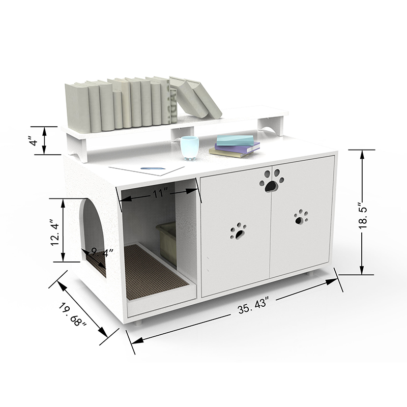 Furnitur kamar mandi kucing besar tiang kabinet tersembunyi furnitur kandang kucing Furnitur kamar mandi kucing besar tiang kabinet tersembunyi furnitur kandang kucing