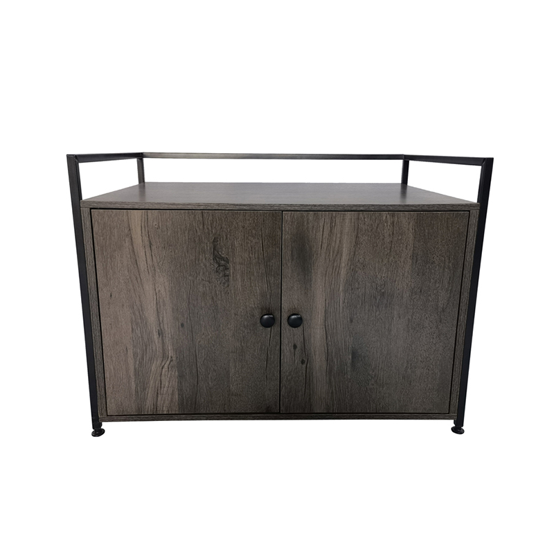 Kabinet sampah indoor dengan meja furnitur pembagi menyisir meja sisi kandang