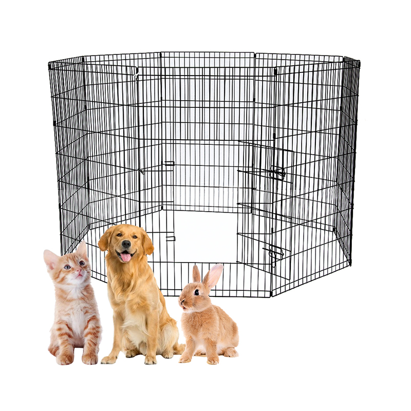 8 panel lipat kawat dog metal playpen 8 panel lipat kawat dog metal playpen