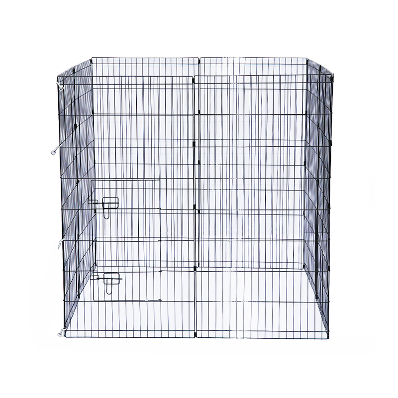 8 panel lipat kawat dog metal playpen