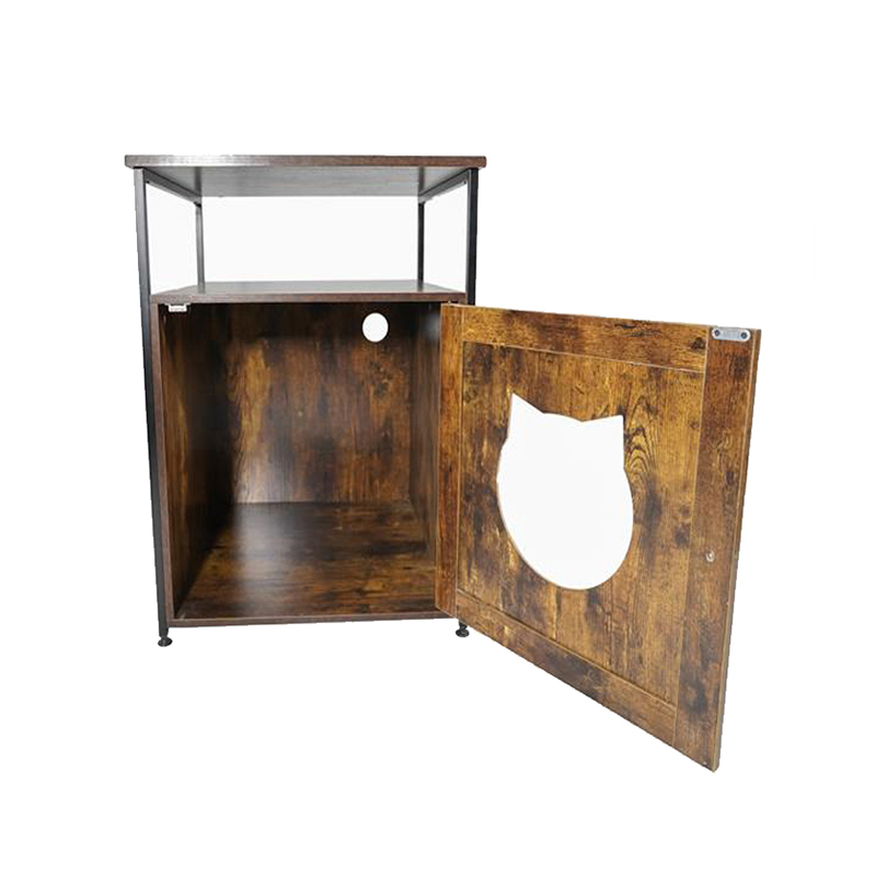 Side -door Side Furniture Gaya kucing kandang kabinet Side -door Side Furniture Gaya kucing kandang kabinet