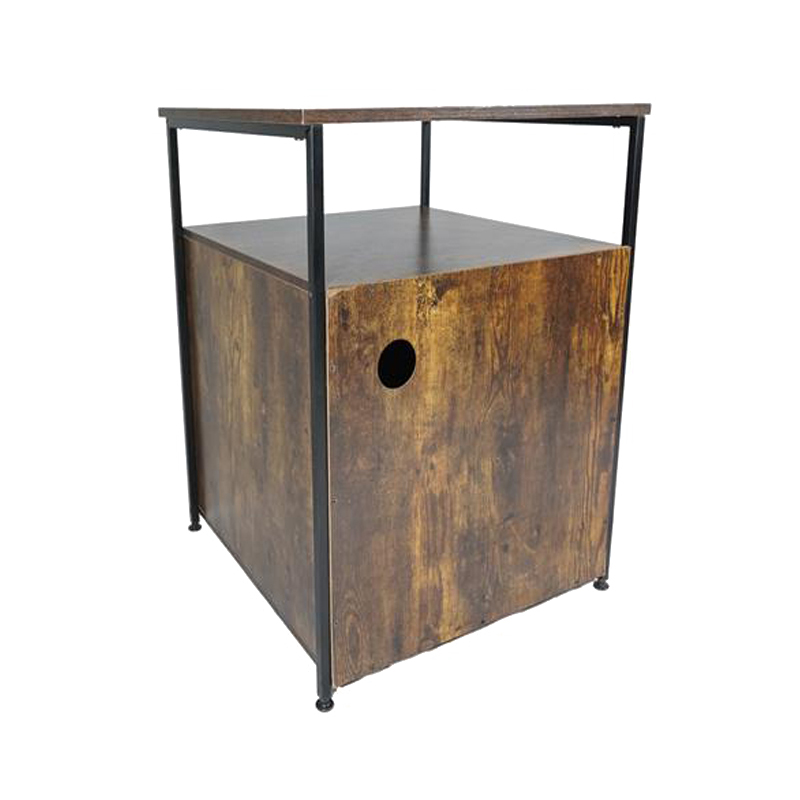 Side -door Side Furniture Gaya kucing kandang kabinet Side -door Side Furniture Gaya kucing kandang kabinet