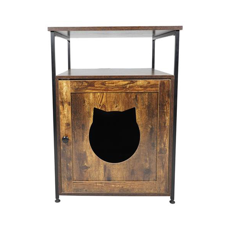 Side -door Side Furniture Gaya kucing kandang kabinet Side -door Side Furniture Gaya kucing kandang kabinet