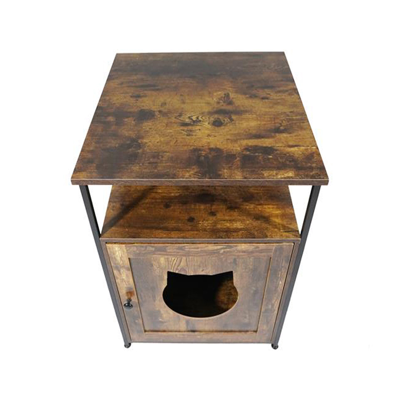 Side -door Side Furniture Gaya kucing kandang kabinet Side -door Side Furniture Gaya kucing kandang kabinet