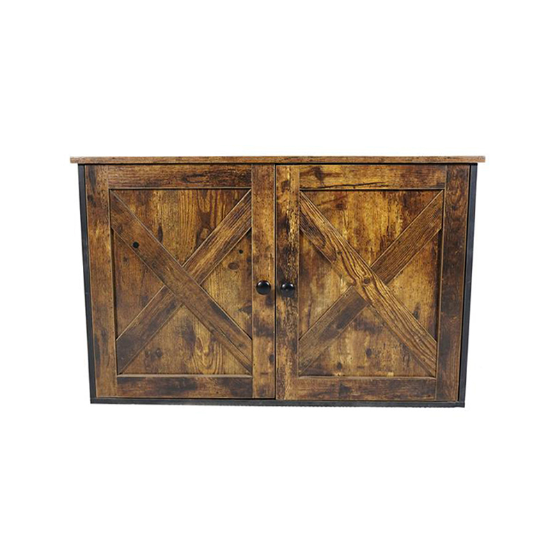 Kucing furnitur dalam ruangan kandang dengan kabinet sampah pembagi