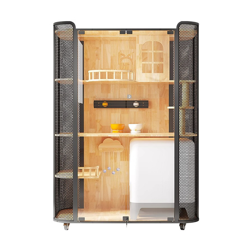 Kayu Kayu Kayu Kabinet Panoramik Villa Cage