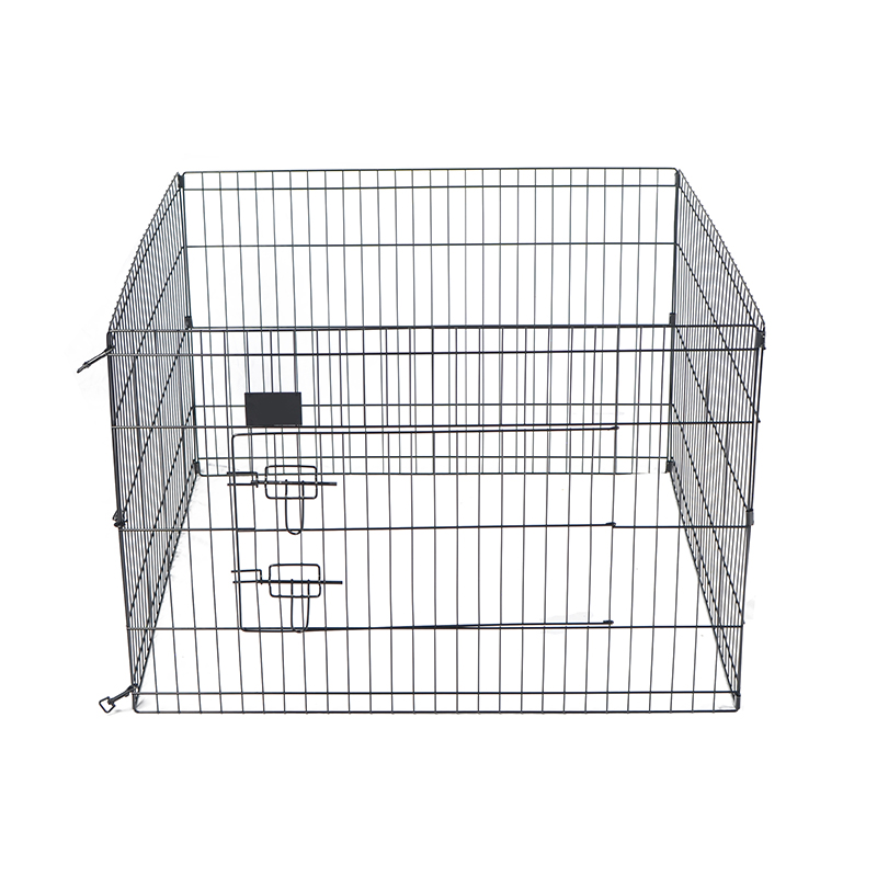 4 panel lipat kawat dog metal playpen