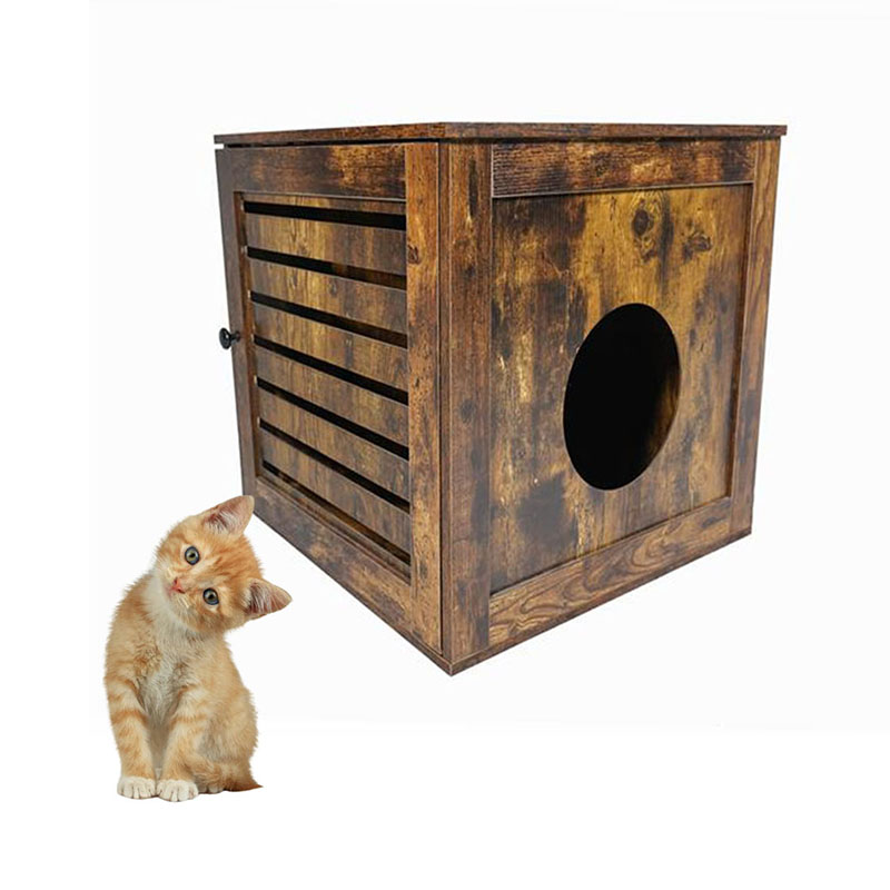 Furnitur meja samping dalam ruangan kucing kandang kucing kotoran kucing Furnitur meja samping dalam ruangan kucing kandang kucing kotoran kucing