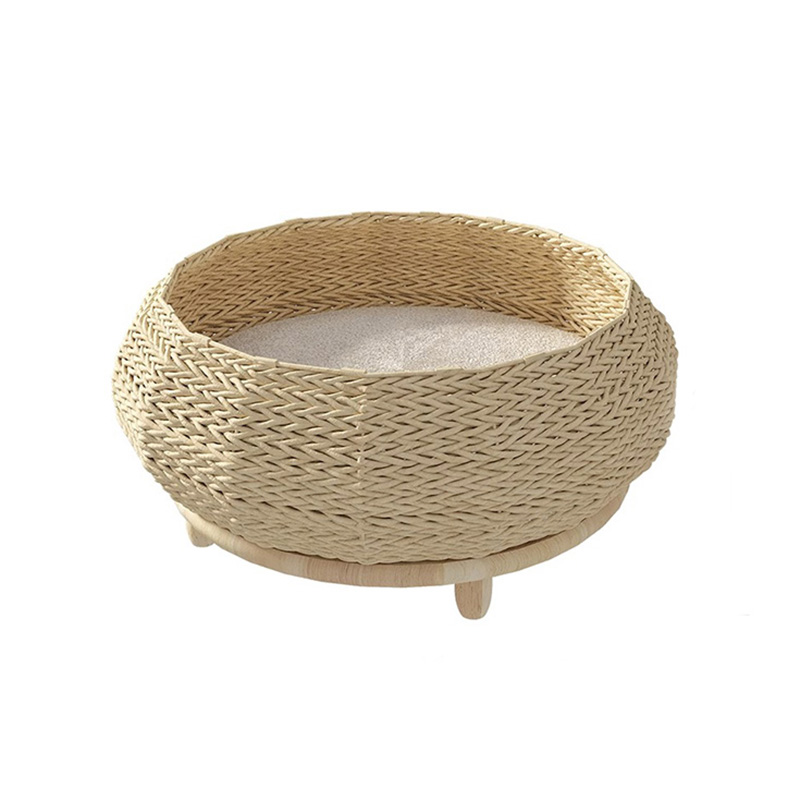 Sarang kertas kraft buatan tangan sarang ranjang anjing tenunan anjing