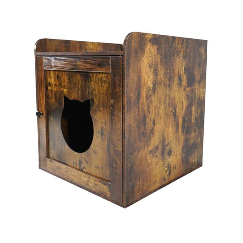 Meja samping dalam ruangan kabinet furnitur gaya kucing kandang Meja samping dalam ruangan kabinet furnitur gaya kucing kandang