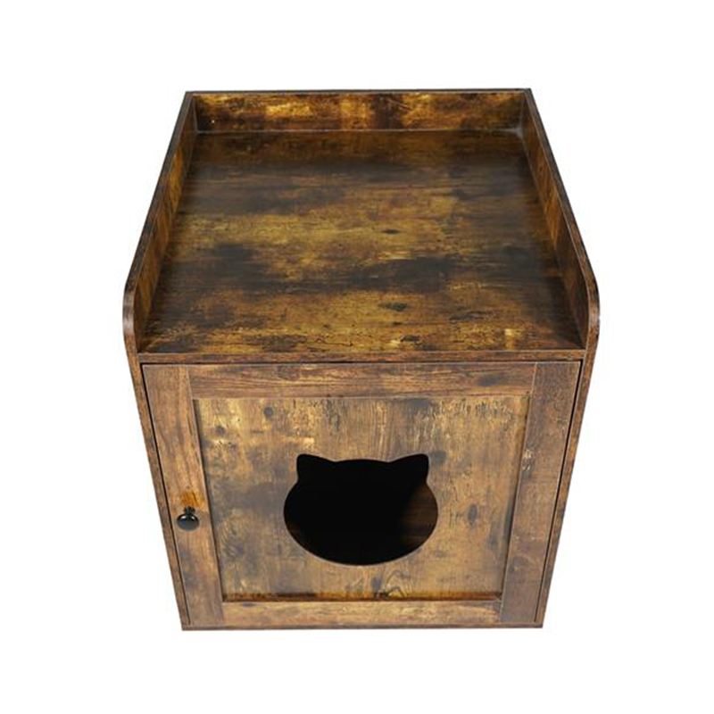 Meja samping dalam ruangan kabinet furnitur gaya kucing kandang Meja samping dalam ruangan kabinet furnitur gaya kucing kandang